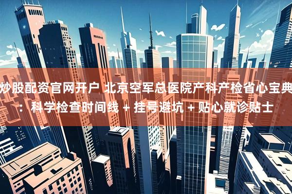 炒股配资官网开户 北京空军总医院产科产检省心宝典：科学检查时间线 + 挂号避坑 + 贴心就诊贴士